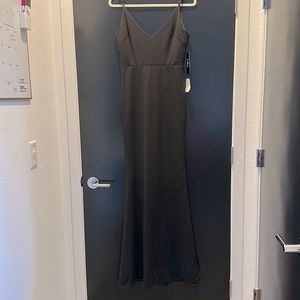 Lulus black maxi dress